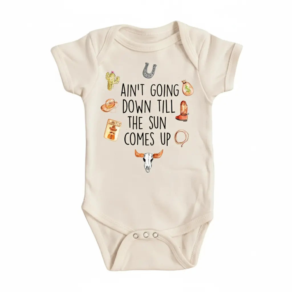 Cowboy Sleeping - Baby Boy Girl Clothes Infant Bodysuit Funny Cute Newborn  Funny Cute Onesie® | North Fork Forager LLC