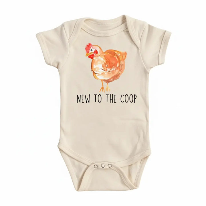 Brown Chicken - Baby Boy Girl Clothes Infant Bodysuit Funny Cute Newborn  Funny Cute Onesie® | North Fork Forager LLC