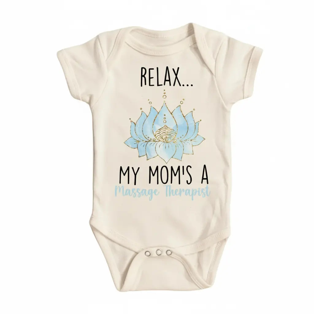 Yoga Namaste Mom - Baby Boy Girl Clothes Infant Bodysuit Funny Cute Newborn 1C  Funny Cute Onesie® | North Fork Forager LLC