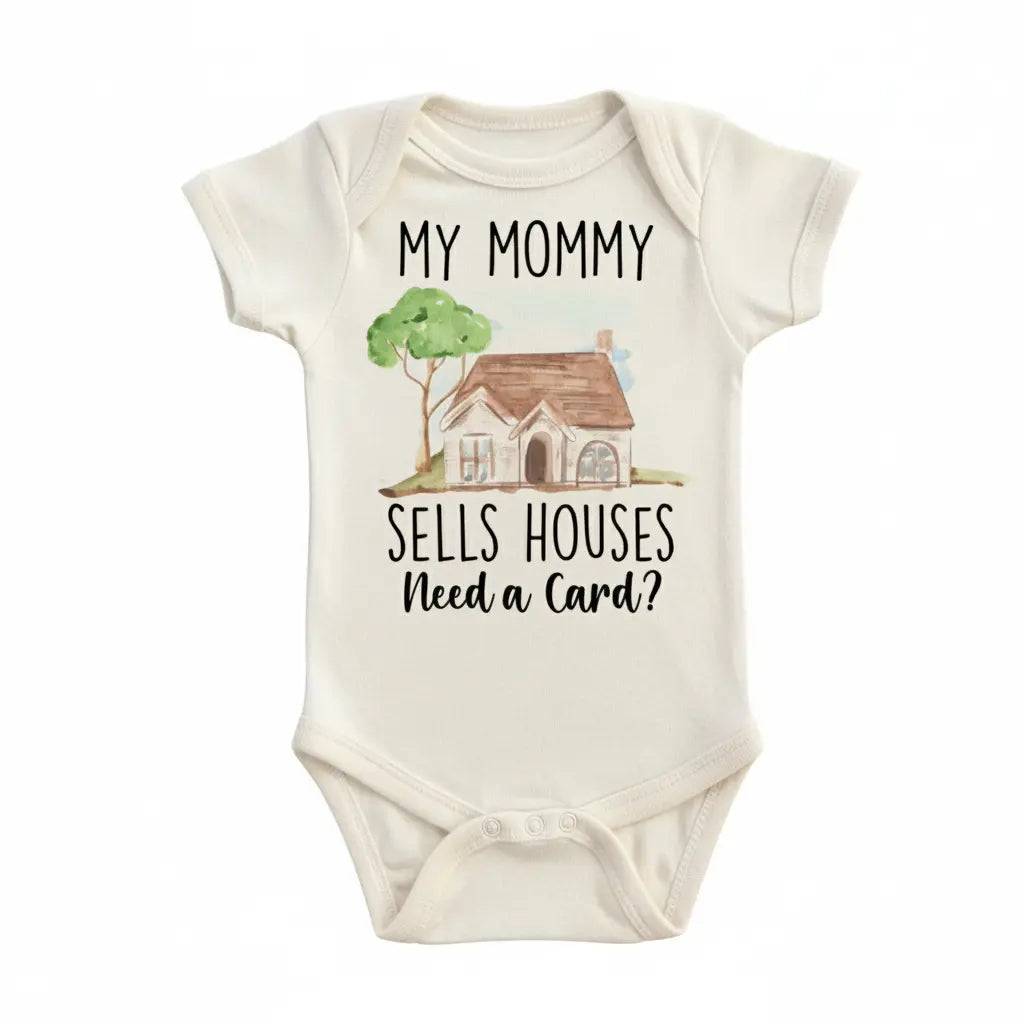 Real Estate - Baby Boy Girl Clothes Infant Bodysuit Funny Cute Newborn 1E  Funny Cute Onesie® | North Fork Forager LLC