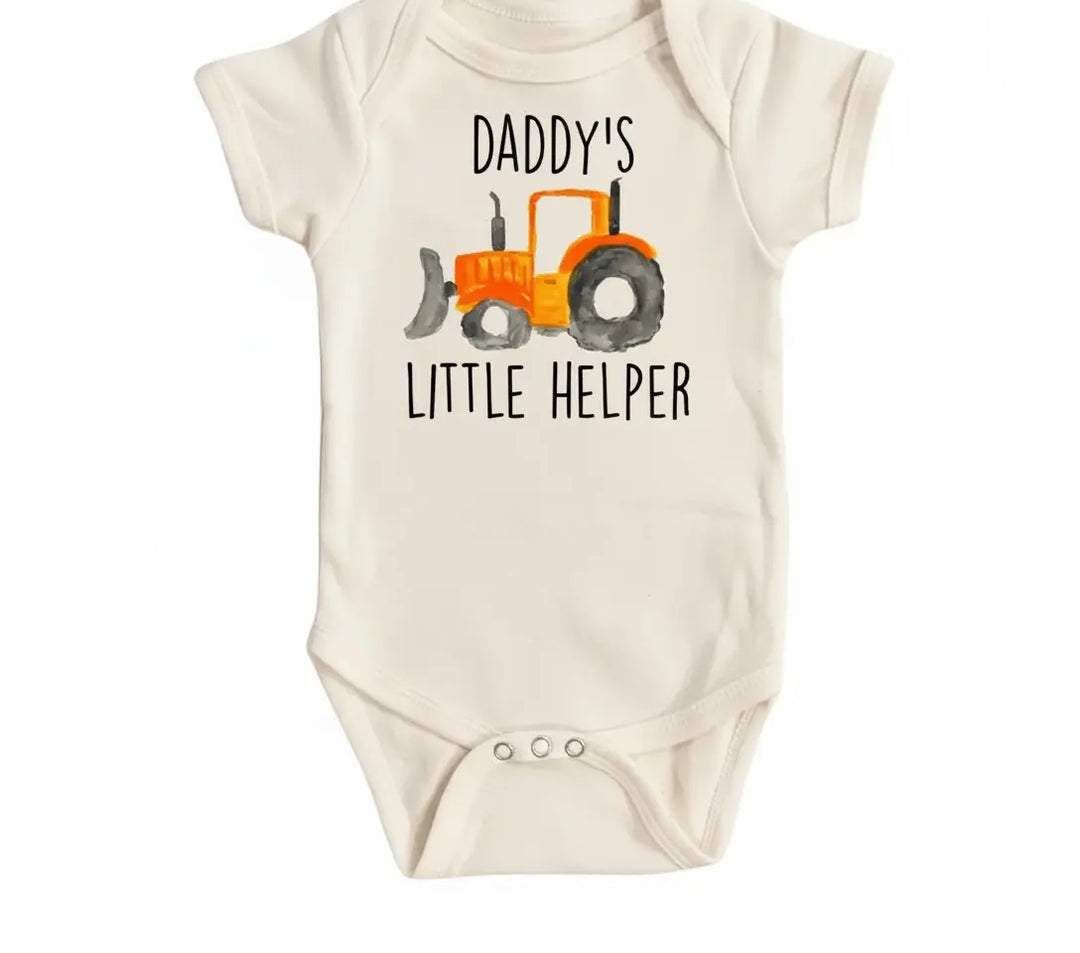Construction Daddy - Baby Boy Girl Clothes Infant Bodysuit Funny Cute Newborn  Funny Cute Onesie® | North Fork Forager LLC