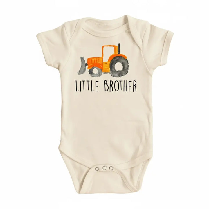 Construction Brother - Baby Boy Girl Clothes Infant Bodysuit Funny Cute Newborn  Funny Cute Onesie® | North Fork Forager LLC