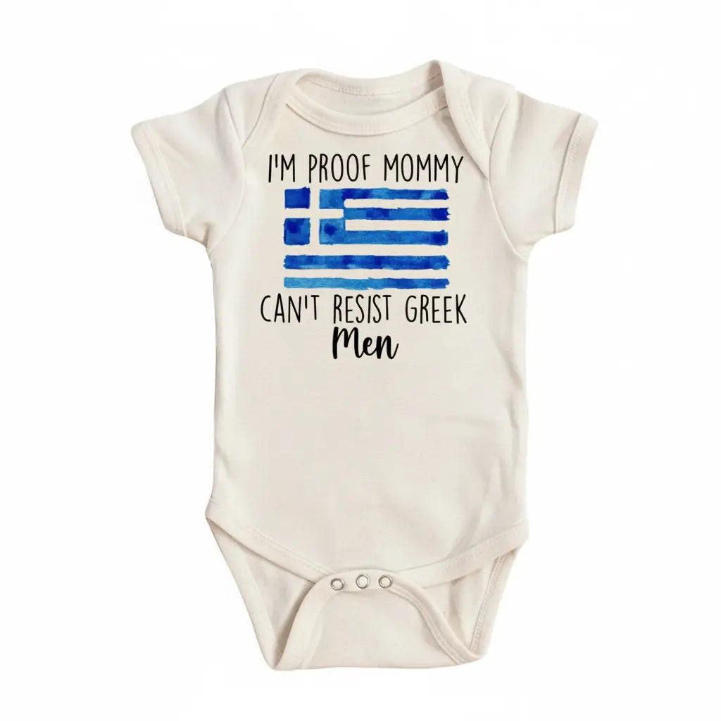 Greek Men - Baby Boy Girl Clothes Infant Bodysuit Funny Cute Newborn  Funny Cute Onesie® | North Fork Forager LLC