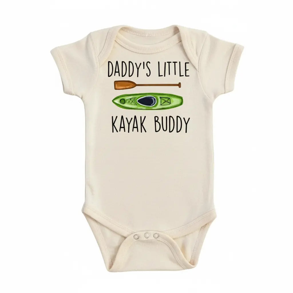 Kayak Daddy - Baby Boy Girl Clothes Infant Bodysuit Funny Cute Newborn  Funny Cute Onesie® | North Fork Forager LLC