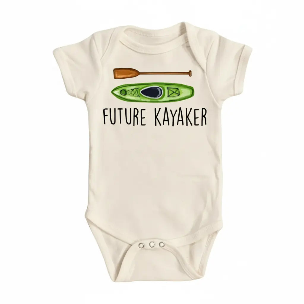 Kayak Little - Baby Boy Girl Clothes Infant Bodysuit Funny Cute Newborn  Funny Cute Onesie® | North Fork Forager LLC