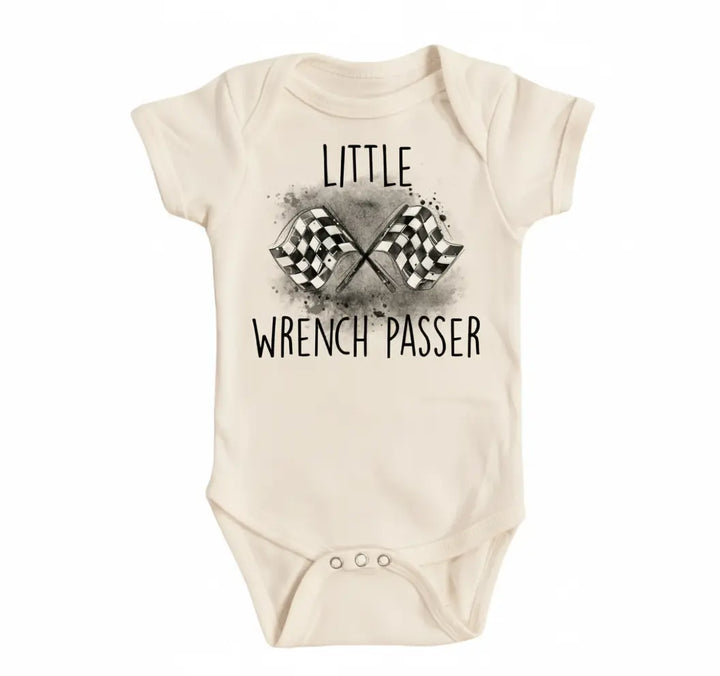 Racing Wrench - Baby Boy Girl Clothes Infant Bodysuit Funny Cute Newborn  Funny Cute Onesie® | North Fork Forager LLC