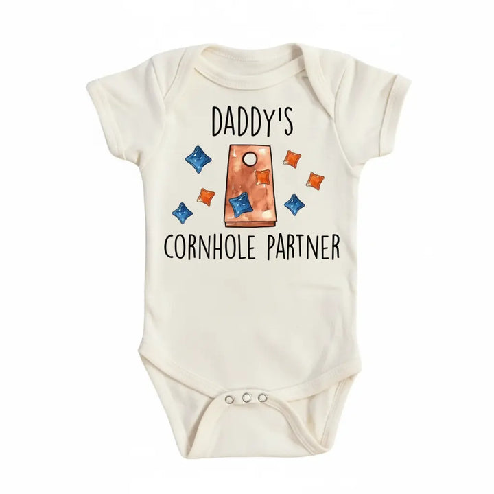 Cornhole Buddy - Baby Boy Girl Clothes Infant Bodysuit Funny Cute Newborn  Funny Cute Onesie® | North Fork Forager LLC