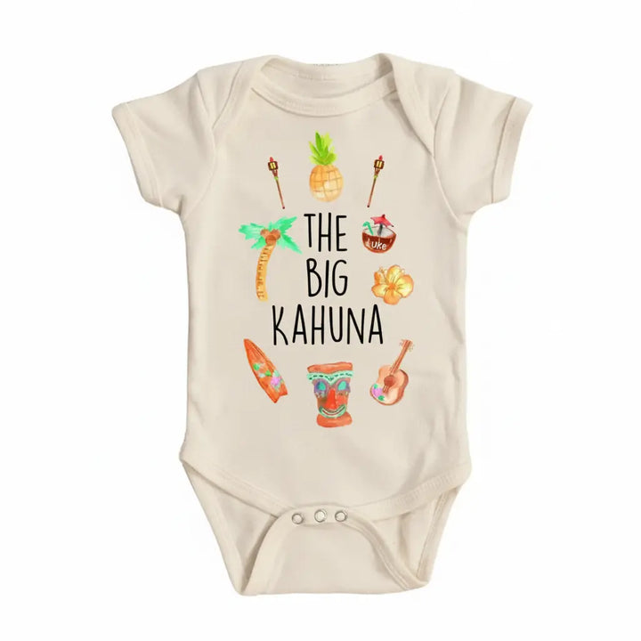 Hawaii Big Kahuna - Baby Boy Girl Clothes Infant Bodysuit Funny Cute Newborn  Funny Cute Onesie® | North Fork Forager LLC