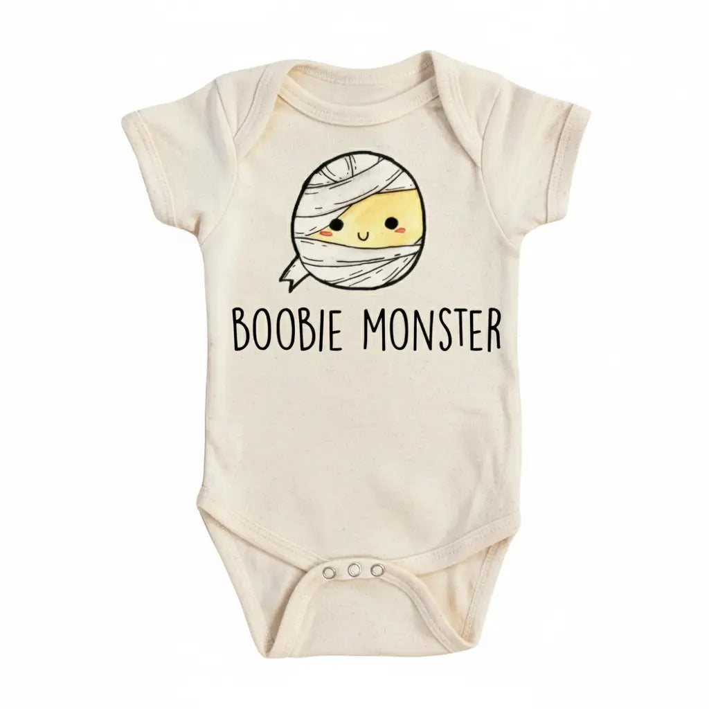 Breastfeeding Monster - Baby Boy Girl Clothes Infant Bodysuit Funny Cute Newborn  Funny Cute Onesie® | North Fork Forager LLC