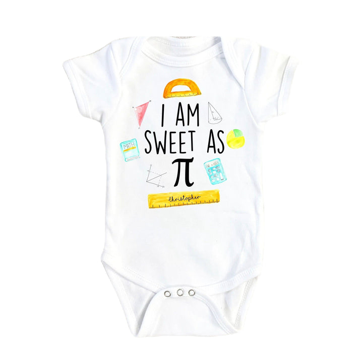 Math Pi - Baby Boy Girl Clothes Infant Bodysuit Funny Cute Newborn Onesie
