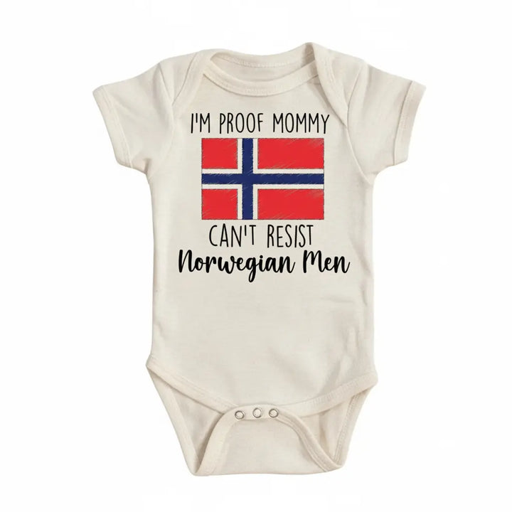 Norway - Baby Boy Girl Clothes Infant Bodysuit Funny Cute Newborn 1A  Funny Cute Onesie® | North Fork Forager LLC