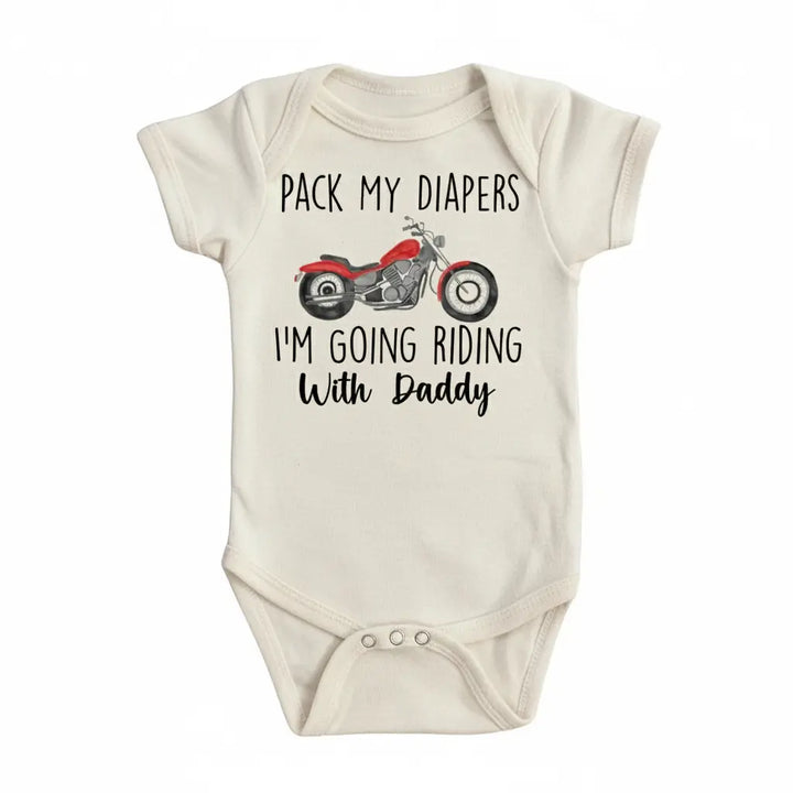 Motorcycle Diaper - Baby Boy Girl Clothes Infant Bodysuit Funny Cute Newborn  Funny Cute Onesie® | North Fork Forager LLC