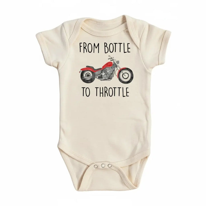 Motorcycle Throttle - Baby Boy Girl Clothes Infant Bodysuit Funny Cute Newborn  Funny Cute Onesie® | North Fork Forager LLC