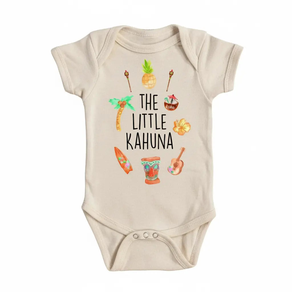Hawaii Kahuna - Baby Boy Girl Clothes Infant Bodysuit Funny Cute Newborn  Funny Cute Onesie® | North Fork Forager LLC