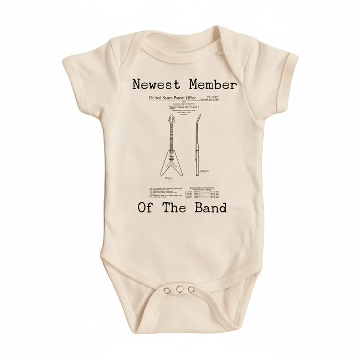 Guitar Patent - Baby Boy Girl Clothes Infant Bodysuit Funny Cute Newborn  Funny Cute Onesie® | North Fork Forager LLC