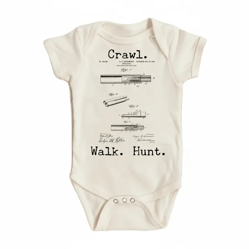 Duck Hunting Patent - Baby Boy Girl Clothes Infant Bodysuit Funny Cute Newborn  Funny Cute Onesie® | North Fork Forager LLC