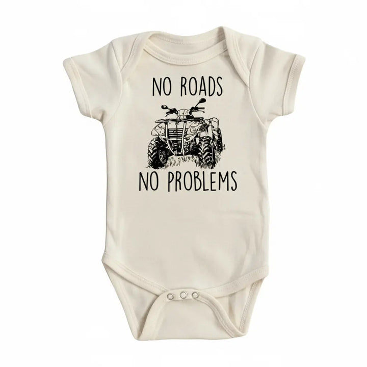 ATV Roads - Baby Boy Girl Clothes Infant Bodysuit Funny Cute Newborn  Funny Cute Onesie® | North Fork Forager LLC
