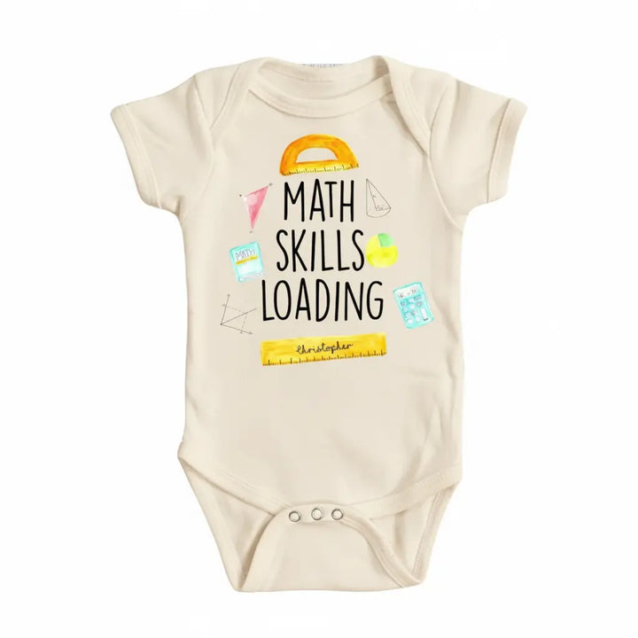 Math Skills - Baby Boy Girl Clothes Infant Bodysuit Funny Cute Newborn  Funny Cute Onesie® | North Fork Forager LLC