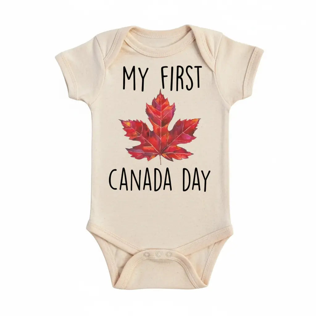 Canada Day - Baby Boy Girl Clothes Infant Bodysuit Funny Cute Newborn  Funny Cute Onesie® | North Fork Forager LLC