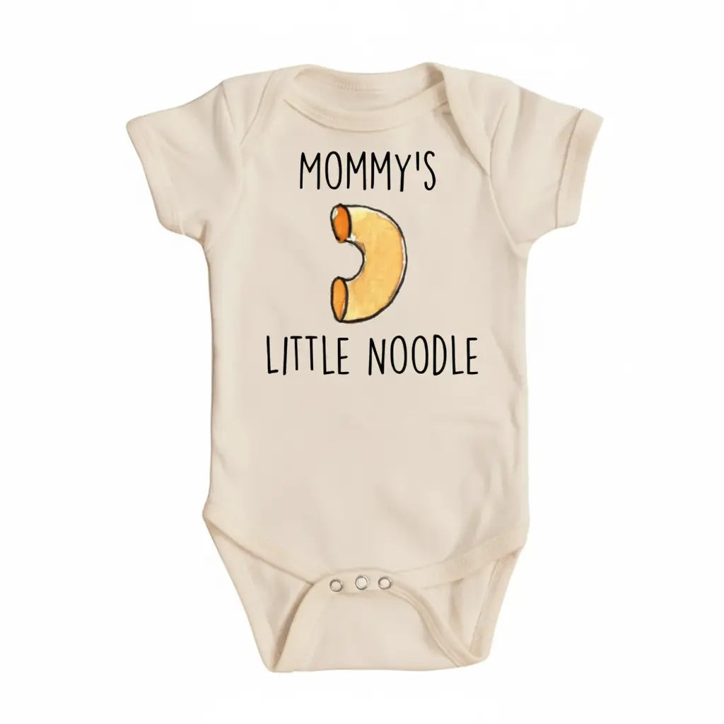 Italian Mommy Noodle - Baby Boy Girl Clothes Infant Bodysuit Funny Cute Newborn  Funny Cute Onesie® | North Fork Forager LLC