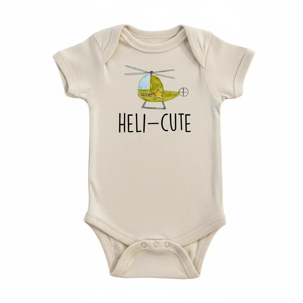 Helicopter Military - Baby Boy Girl Clothes Infant Bodysuit Funny Cute Newborn  Funny Cute Onesie® | North Fork Forager LLC