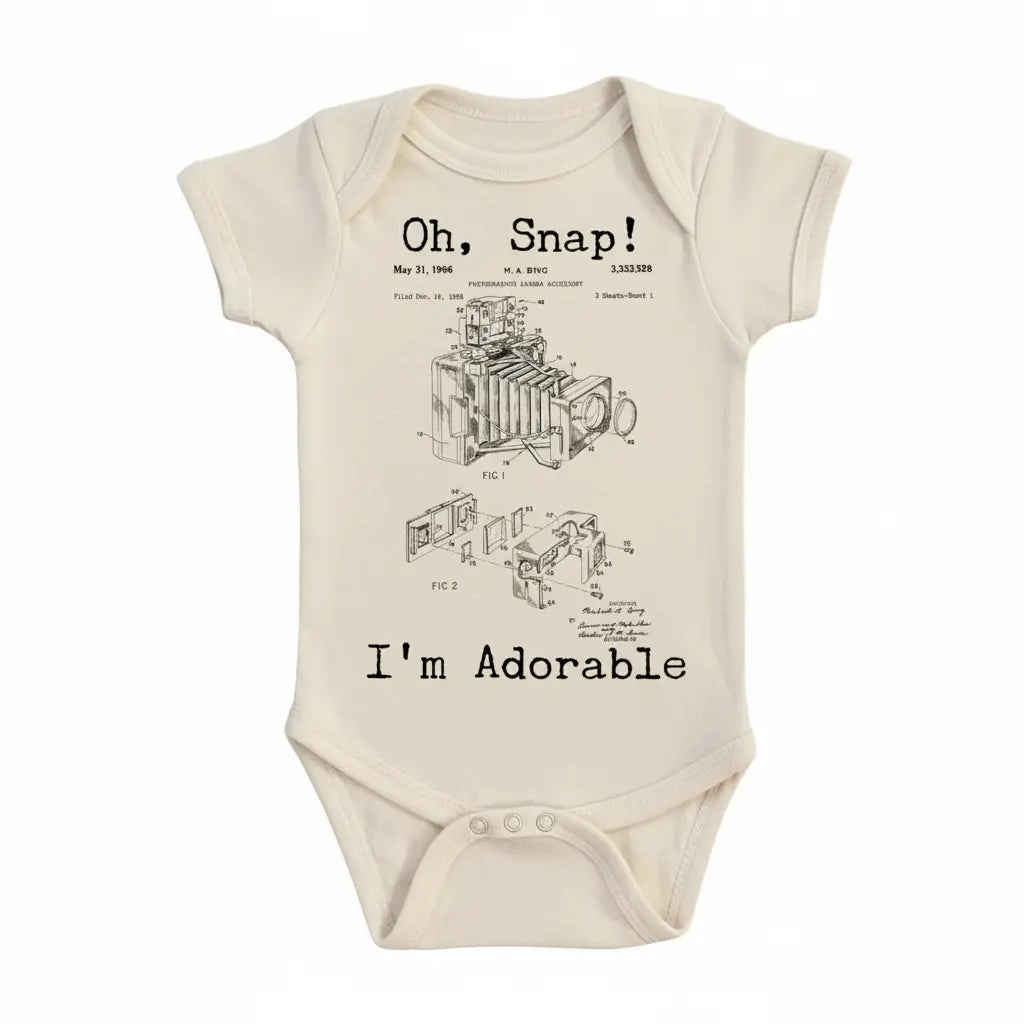 Photographer - Baby Boy Girl Clothes Infant Bodysuit Funny Cute Newborn 1D  Funny Cute Onesie® | North Fork Forager LLC