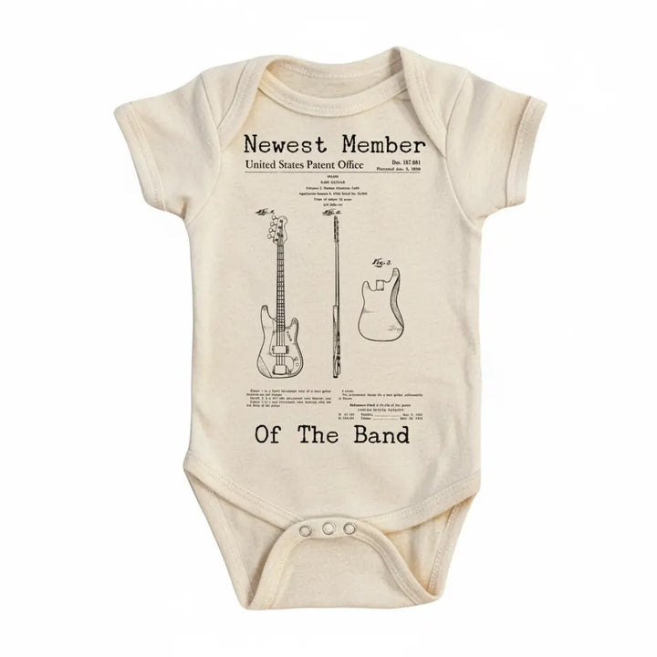 Rock Band Patent - Baby Boy Girl Clothes Infant Bodysuit Funny Cute Newborn  Funny Cute Onesie® | North Fork Forager LLC