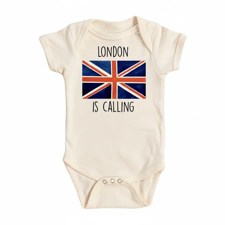 London Is Calling - Baby Boy Girl Clothes Infant Bodysuit Funny Cute Newborn  Funny Cute Onesie® | North Fork Forager LLC