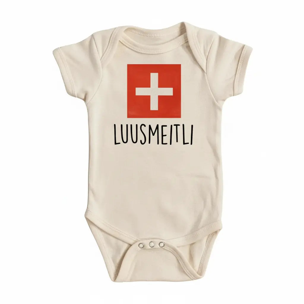 Switzerland - Baby Boy Girl Clothes Infant Bodysuit Funny Cute Newborn 1C  Funny Cute Onesie® | North Fork Forager LLC