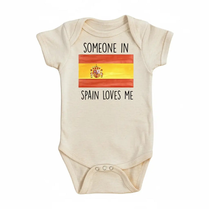 Spain - Baby Boy Girl Clothes Infant Bodysuit Funny Cute Newborn  Funny Cute Onesie® | North Fork Forager LLC