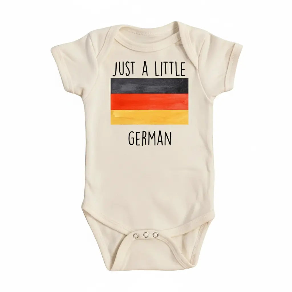 German Little - Baby Boy Girl Clothes Infant Bodysuit Funny Cute Newborn  Funny Cute Onesie® | North Fork Forager LLC