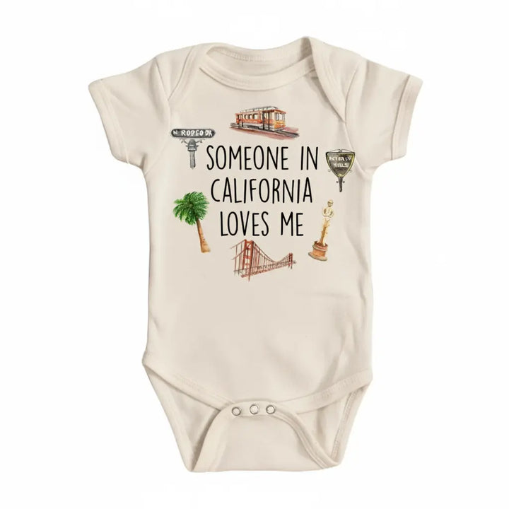 California Icons - Baby Boy Girl Clothes Infant Bodysuit Funny Cute Newborn  Funny Cute Onesie® | North Fork Forager LLC