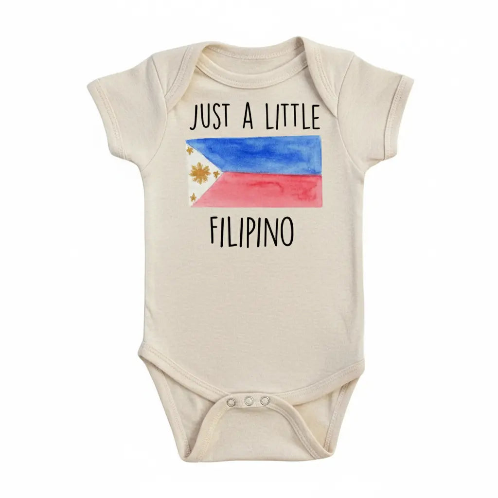 Philippines Little  - Baby Boy Girl Clothes Infant Bodysuit Funny Cute Newborn  Funny Cute Onesie® | North Fork Forager LLC