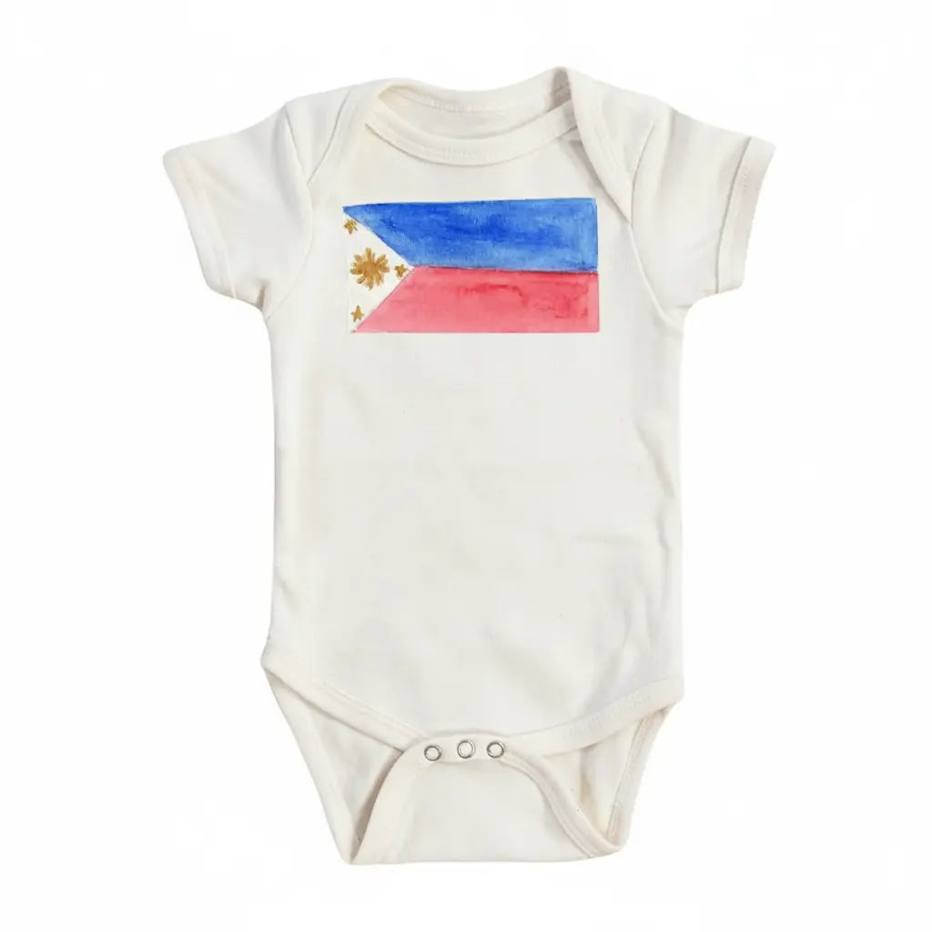 Philippines Flag Alone - Baby Boy Girl Clothes Infant Bodysuit Funny Cute Newborn  Funny Cute Onesie® | North Fork Forager LLC