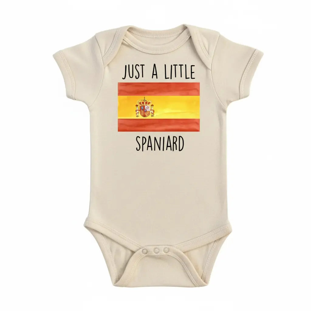 Spain - Baby Boy Girl Clothes Infant Bodysuit Funny Cute Newborn  Funny Cute Onesie® | North Fork Forager LLC