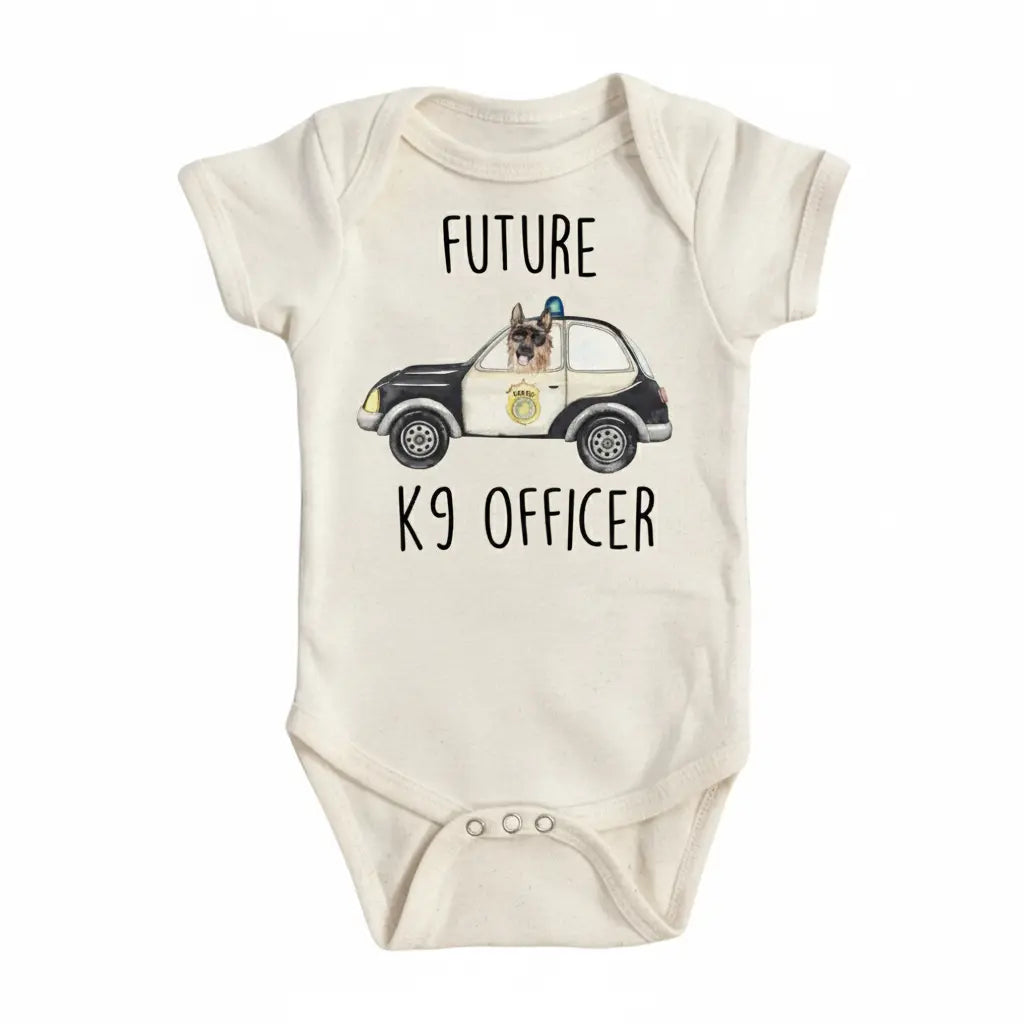 Police K9 - Baby Boy Girl Clothes Infant Bodysuit Funny Cute Newborn  Funny Cute Onesie® | North Fork Forager LLC