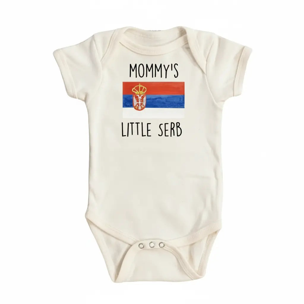 Serbia - Baby Boy Girl Clothes Infant Bodysuit Funny Cute Newborn  Funny Cute Onesie® | North Fork Forager LLC