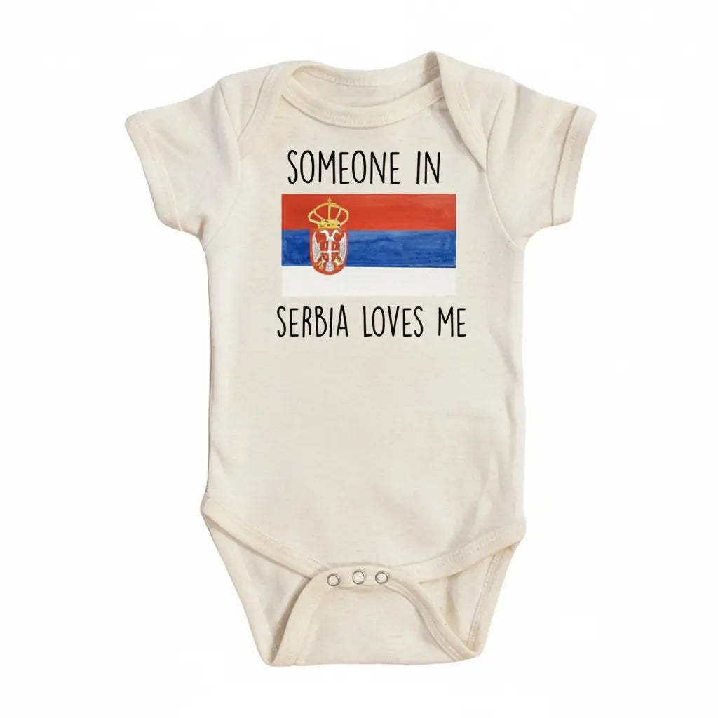 Serbian - Baby Boy Girl Clothes Infant Bodysuit Funny Cute Newborn  Funny Cute Onesie® | North Fork Forager LLC