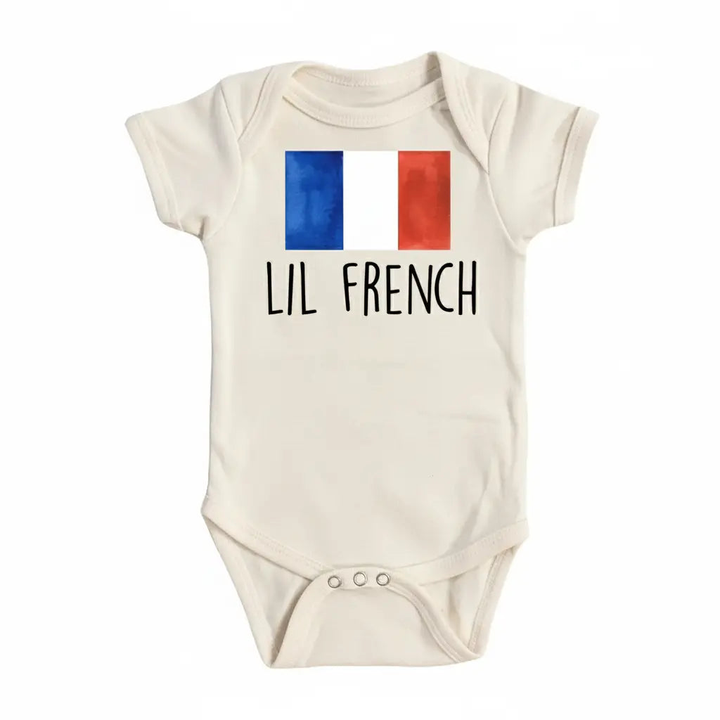 Little French - Baby Boy Girl Clothes Infant Bodysuit Funny Cute Newborn  Funny Cute Onesie® | North Fork Forager LLC