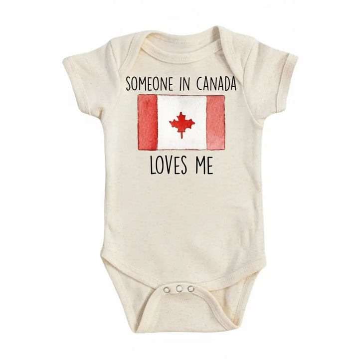 Canada Loves Me - Baby Boy Girl Clothes Infant Bodysuit Funny Cute Newborn  Funny Cute Onesie® | North Fork Forager LLC