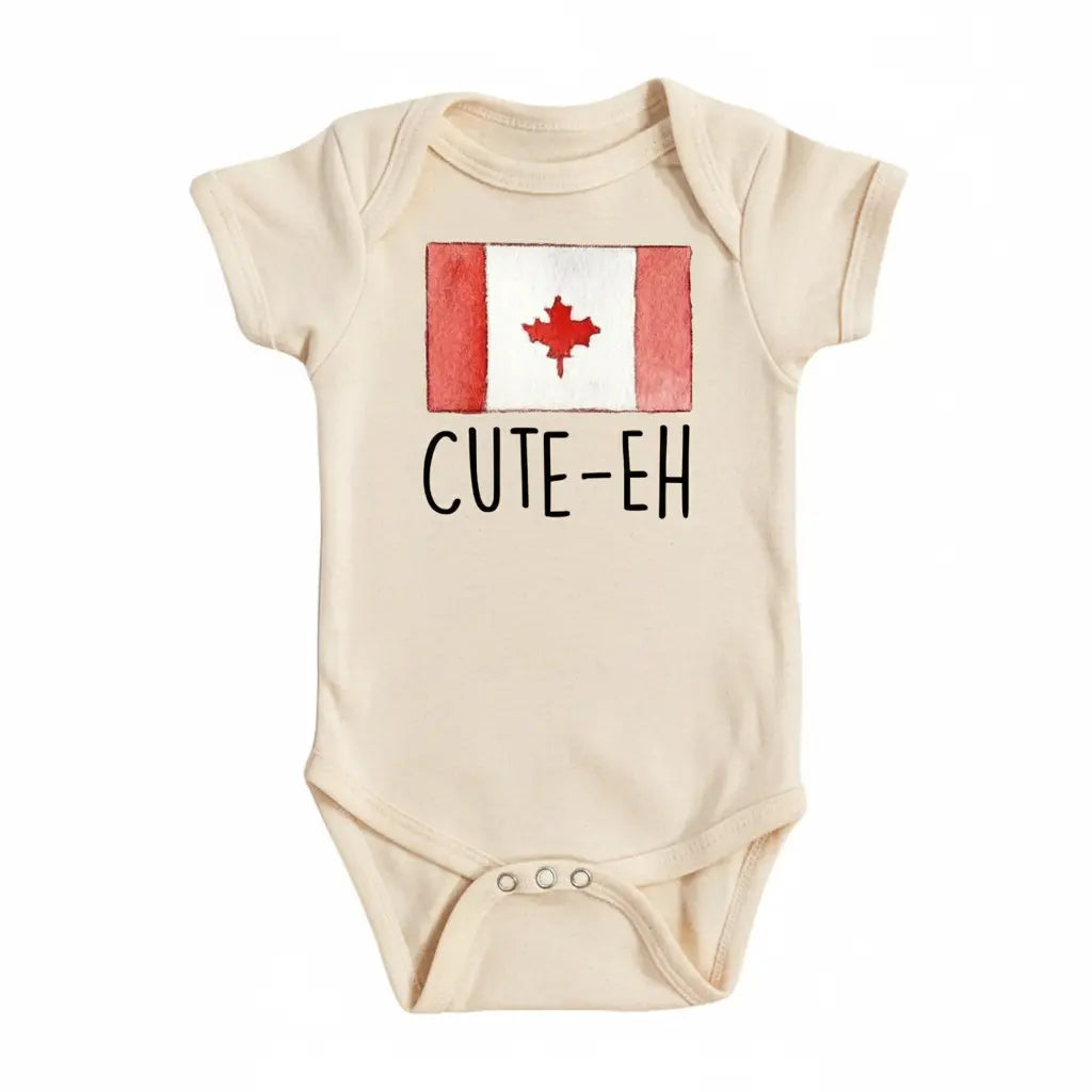 Canada Cute Eh - Baby Boy Girl Clothes Infant Bodysuit Funny Cute Newborn  Funny Cute Onesie® | North Fork Forager LLC