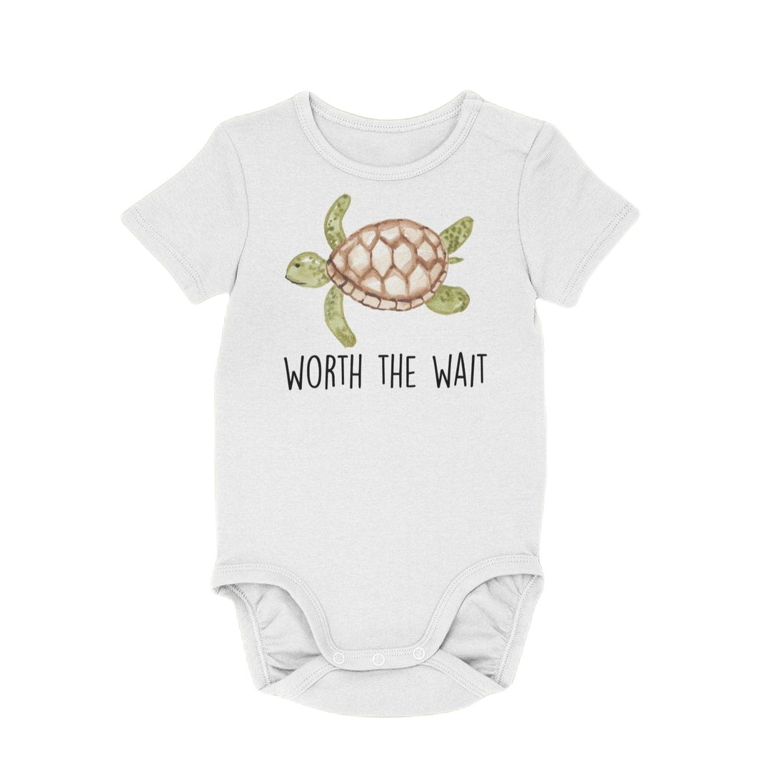 Rainbow Baby Turtle - Boy Girl Clothes Infant Bodysuit Funny Cute Newborn Onesie
