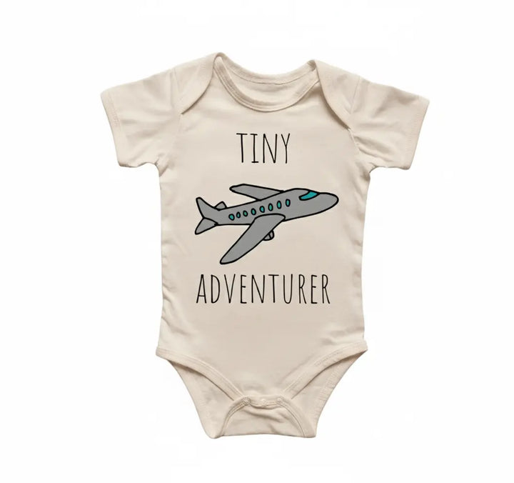 Travel Airplane Adventure - Baby Boy Girl Clothes Infant Bodysuit Funny Cute Newborn 10  Funny Cute Onesie® | North Fork Forager LLC