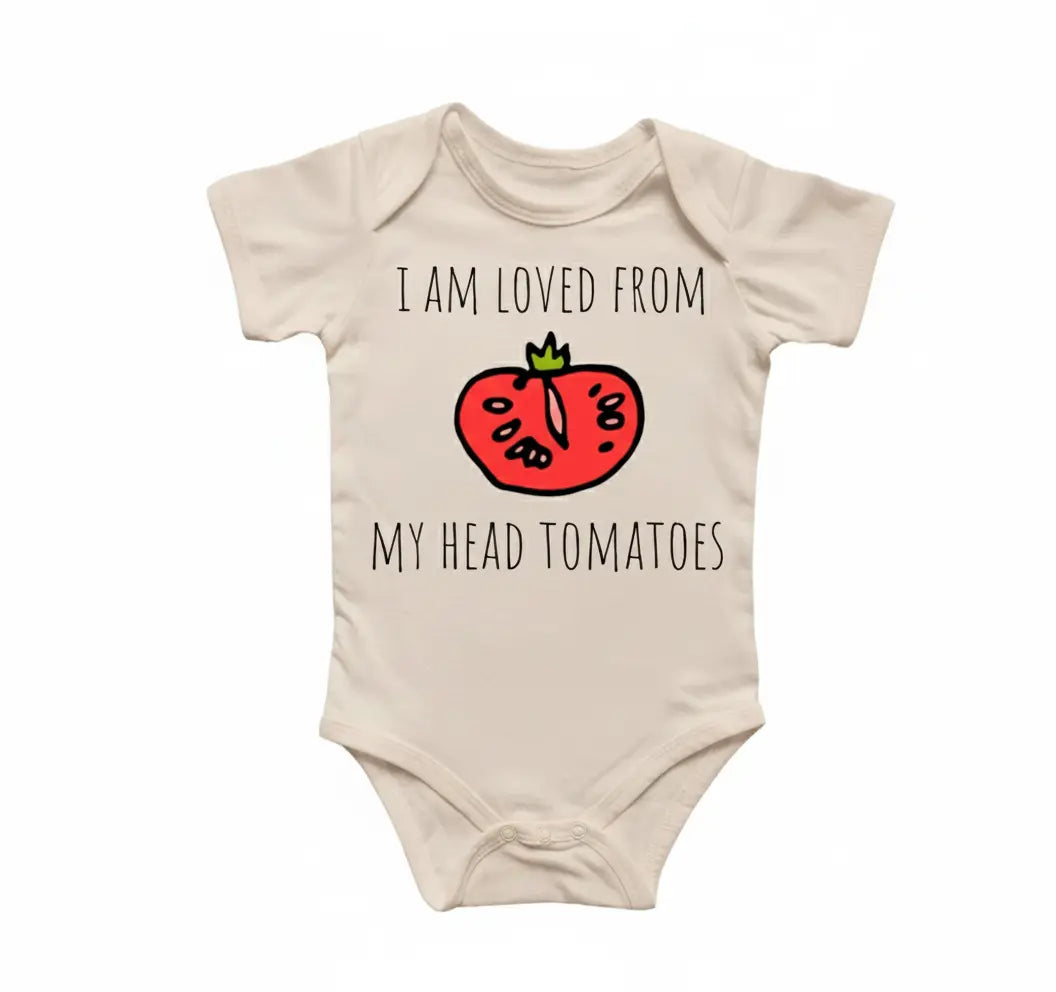 Tomato Fruit - Baby Boy Girl Clothes Infant Bodysuit Funny Cute Newborn  Funny Cute Onesie® | North Fork Forager LLC