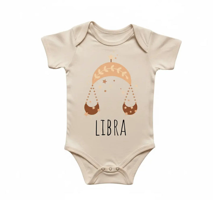 Libra Zodiac - Baby Boy Girl Clothes Infant Bodysuit Funny Cute Newborn 2  Funny Cute Onesie® | North Fork Forager LLC