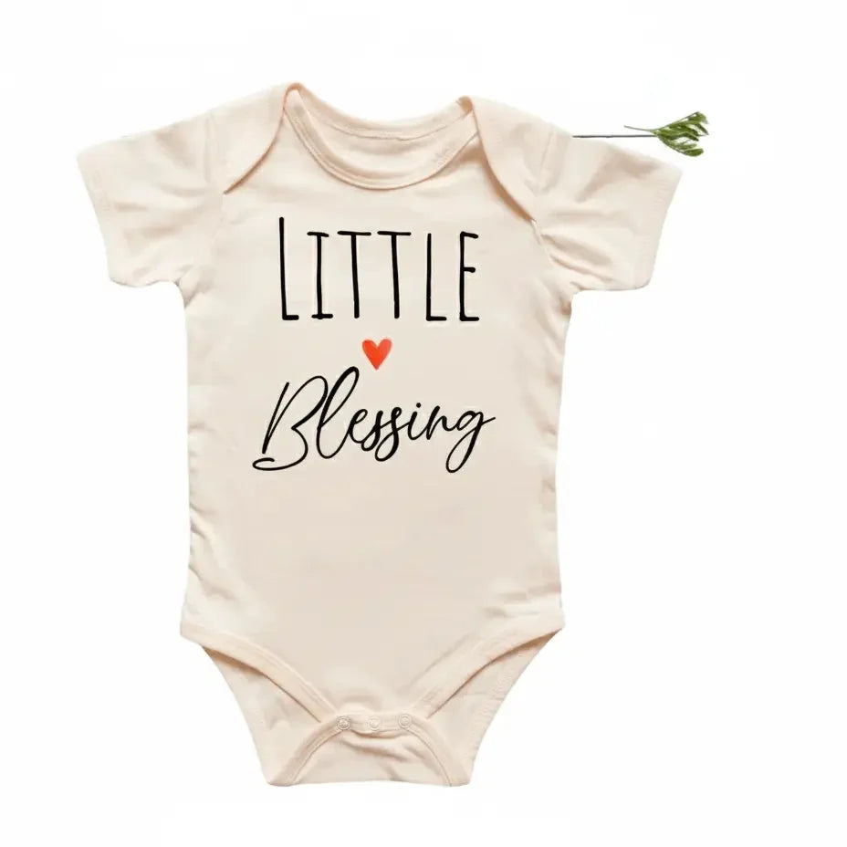 Little Blessing Religious - Baby Boy Girl Clothes Infant Bodysuit Funny Cute Newborn  Funny Cute Onesie® | North Fork Forager LLC