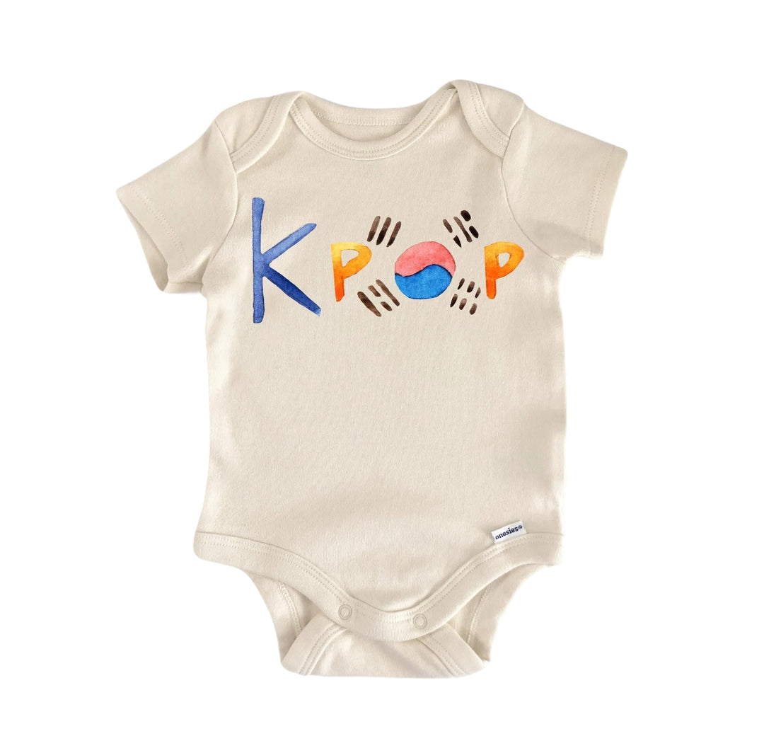 Kpop South Korea Pop - Baby Boy Girl Clothes Infant Bodysuit Funny Cute Newborn  Funny Cute Onesie® | North Fork Forager LLC