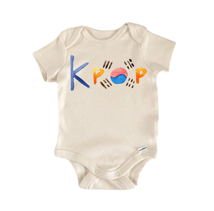 Kpop South Korea Pop - Baby Boy Girl Clothes Infant Bodysuit Funny Cute Newborn  Funny Cute Onesie® | North Fork Forager LLC