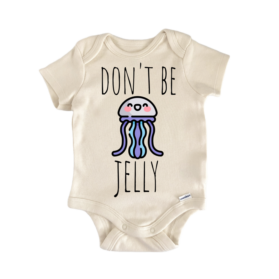 Jelly Jellyfish Squid - Baby Bodysuit  Funny Cute Onesie® | North Fork Forager LLC