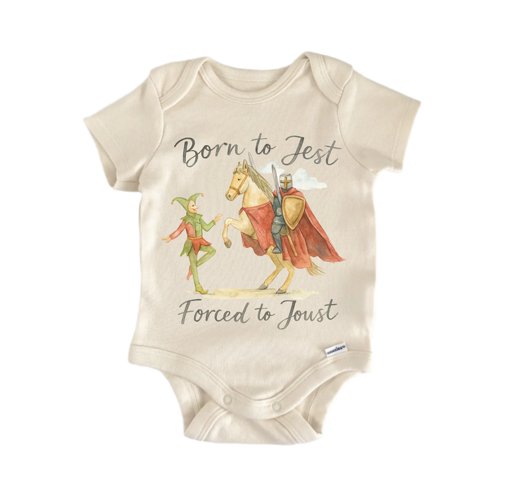 Joust Ren Faire Renaissance Newborn Baby Onesie® Bodysuit
